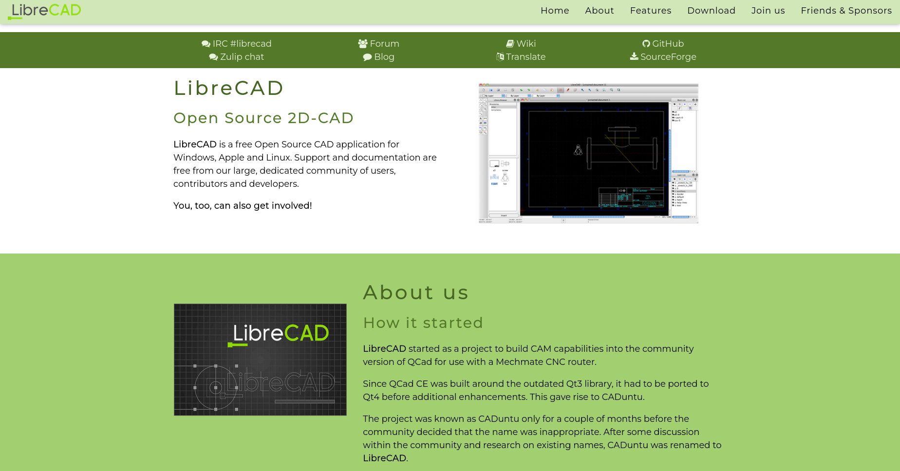 LibreCAD - Free Open Source 2D CAD