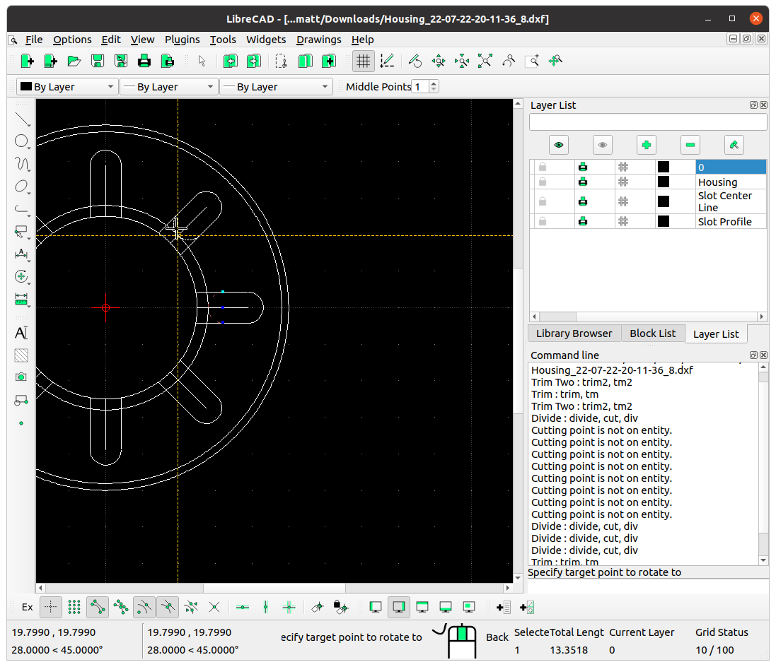 cad paper iris diaphragm 16