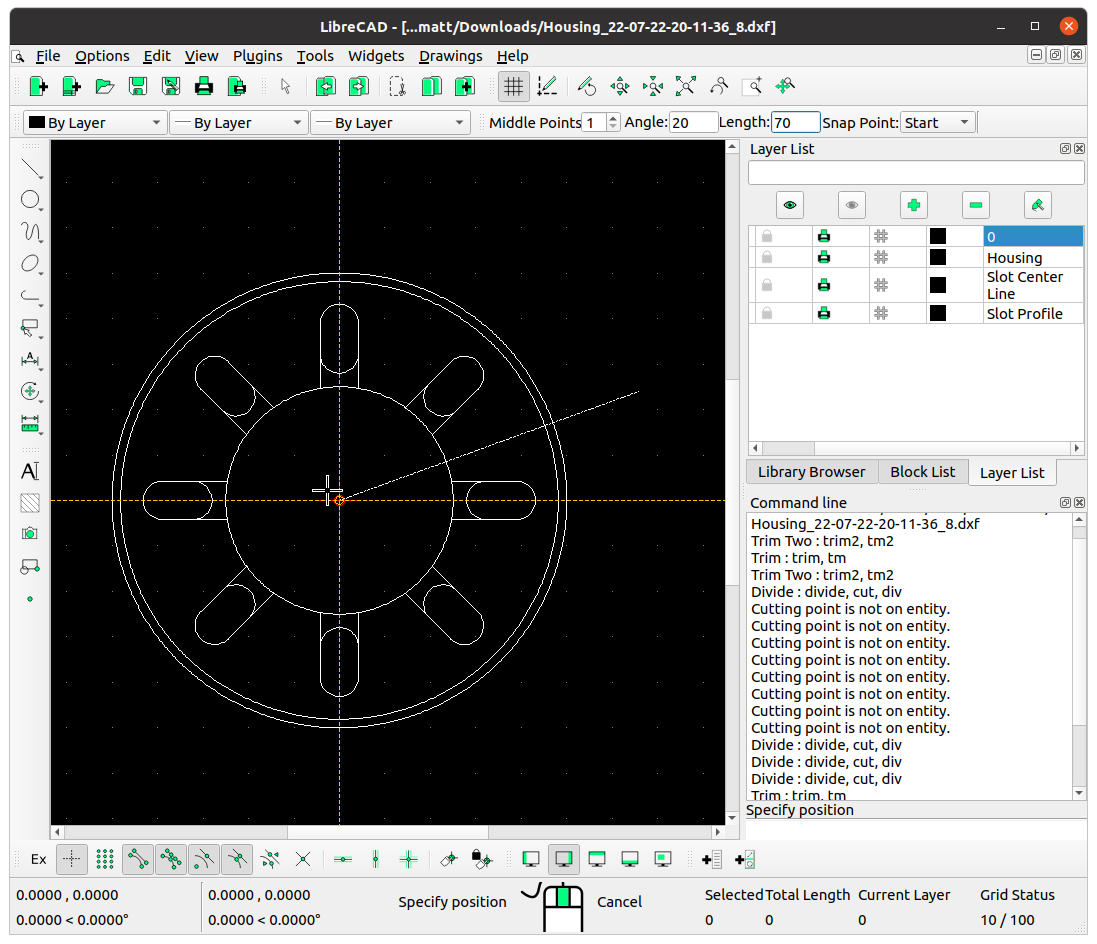 cad paper iris diaphragm 19