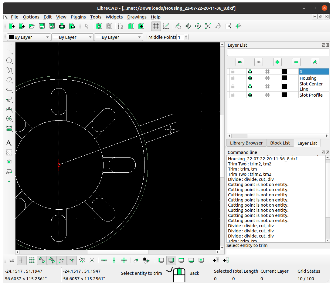 cad paper iris diaphragm 21