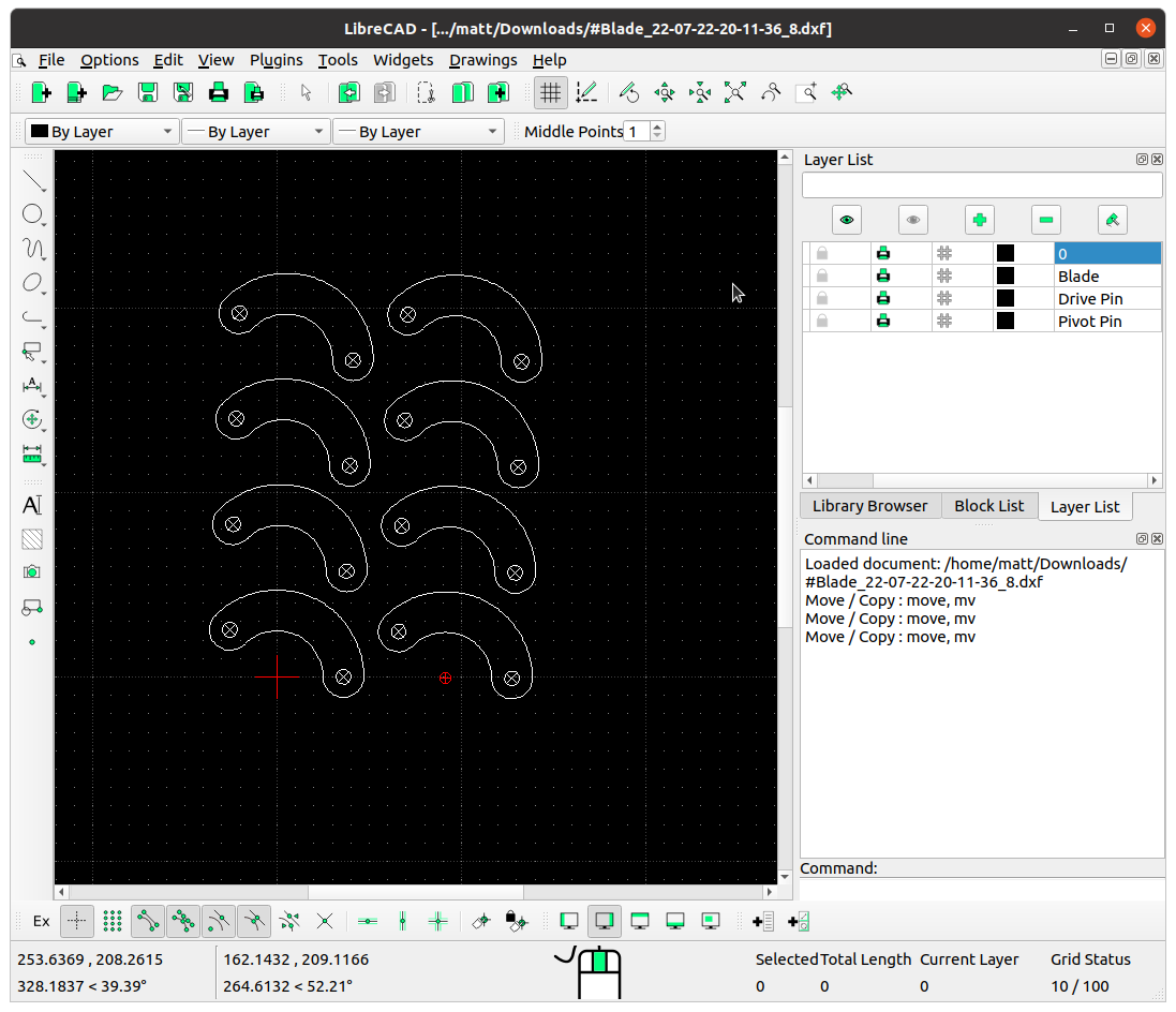 cad paper iris diaphragm 29