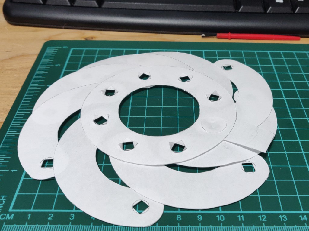 paper iris diaphragm assembly 04