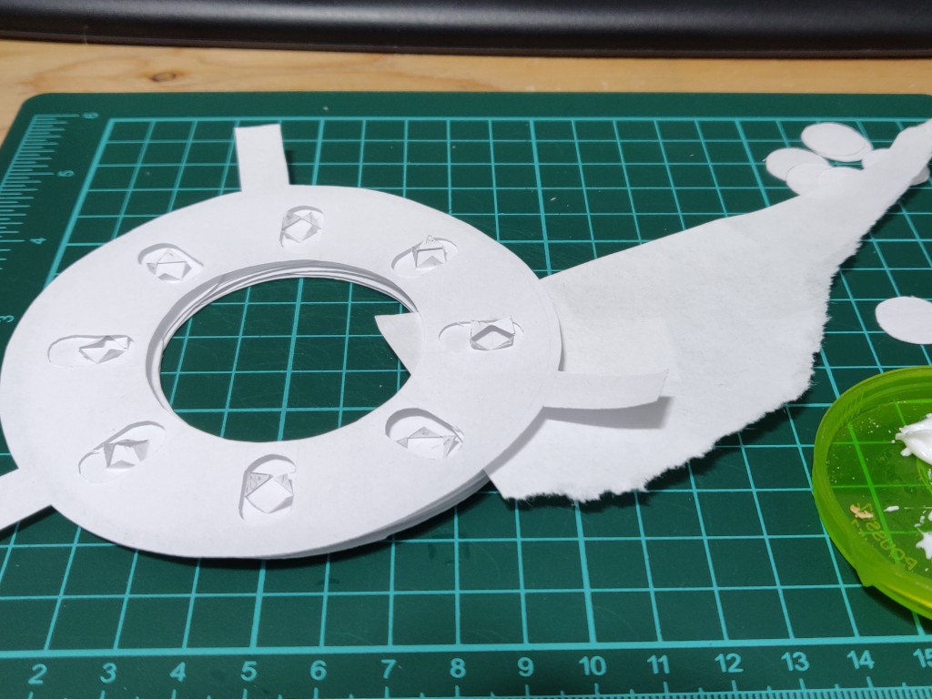 paper iris diaphragm assembly 07